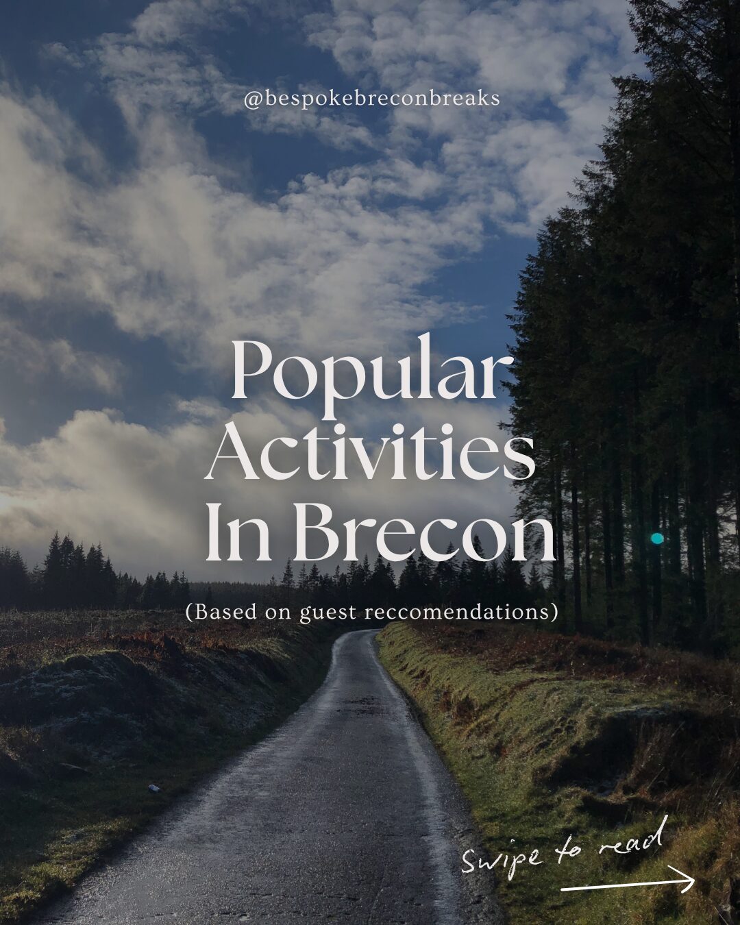 Brecon activities local guide graphic